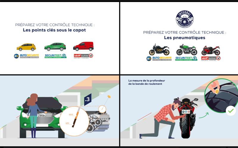 Extraits des vidéos SGS contrôle technique